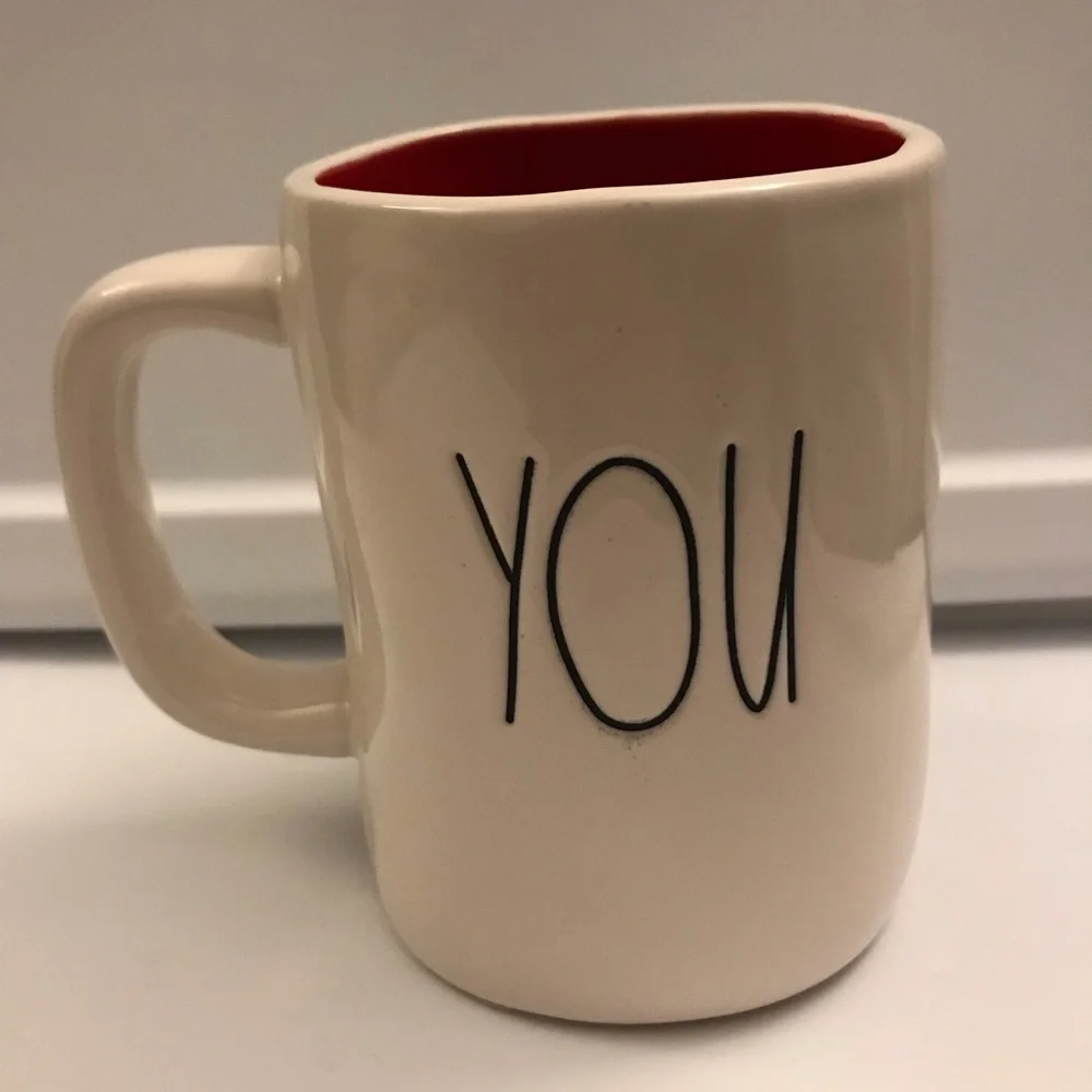 Rae Dunn Love You Reversible Mug